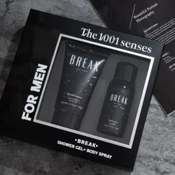 Set 2 piezas Break de hombre(colonia y gel de baño)