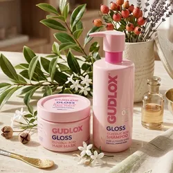 Set 2 Piezas sin sal Shampoo(400ml)+mascarilla(300ml)