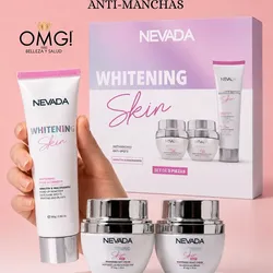 Set 3 piezas de SKINCARE Nevada de blanqueamiento facial