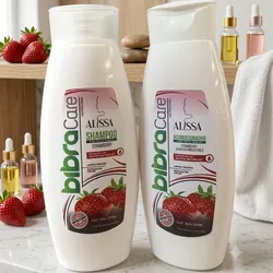 Set de Shampoo y Acondicionador BibraCare de fresa 500ml🍓