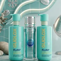 Set de shampoo y acondicionador Gudlox Biotina con colágeno🧴