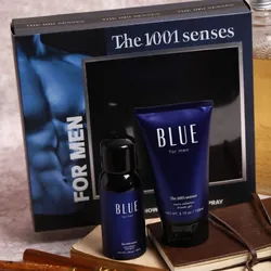 Set dos piezas Blue Colonia y gel de baño para hombre