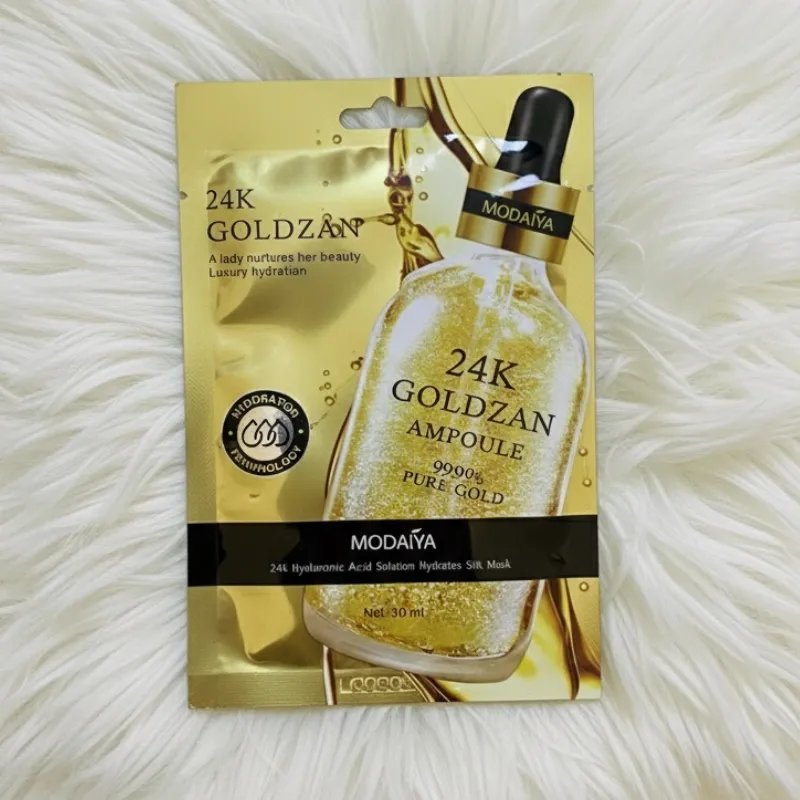 Mascarilla hidratante 24k