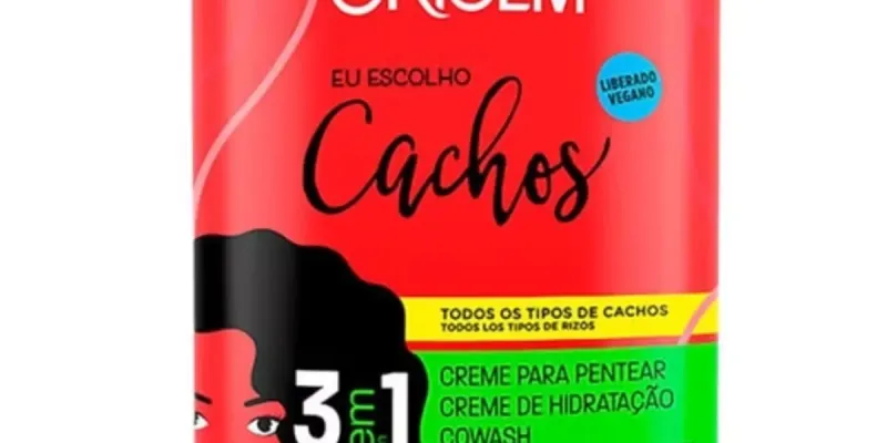 Crema para peinar, hidratar y definir rizos 3 en 1