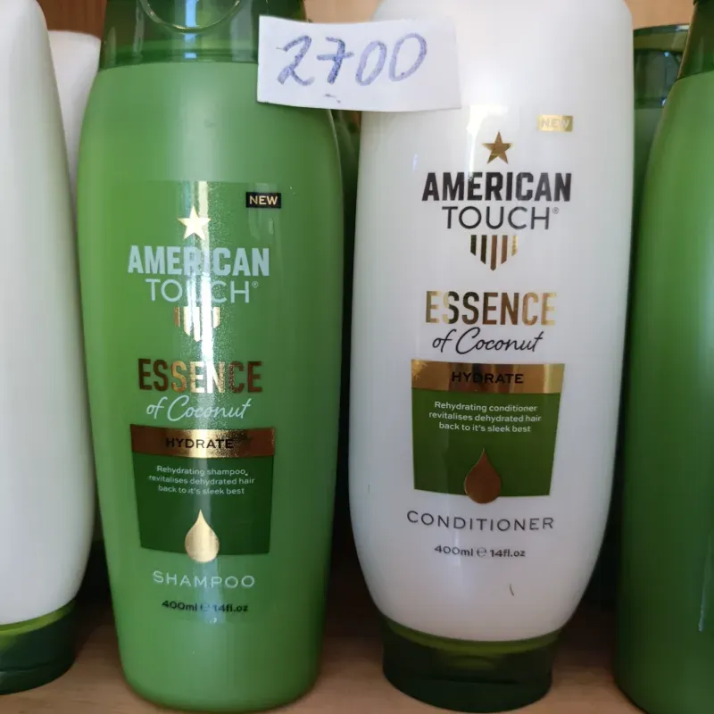 Juego de champú y acondicionador 