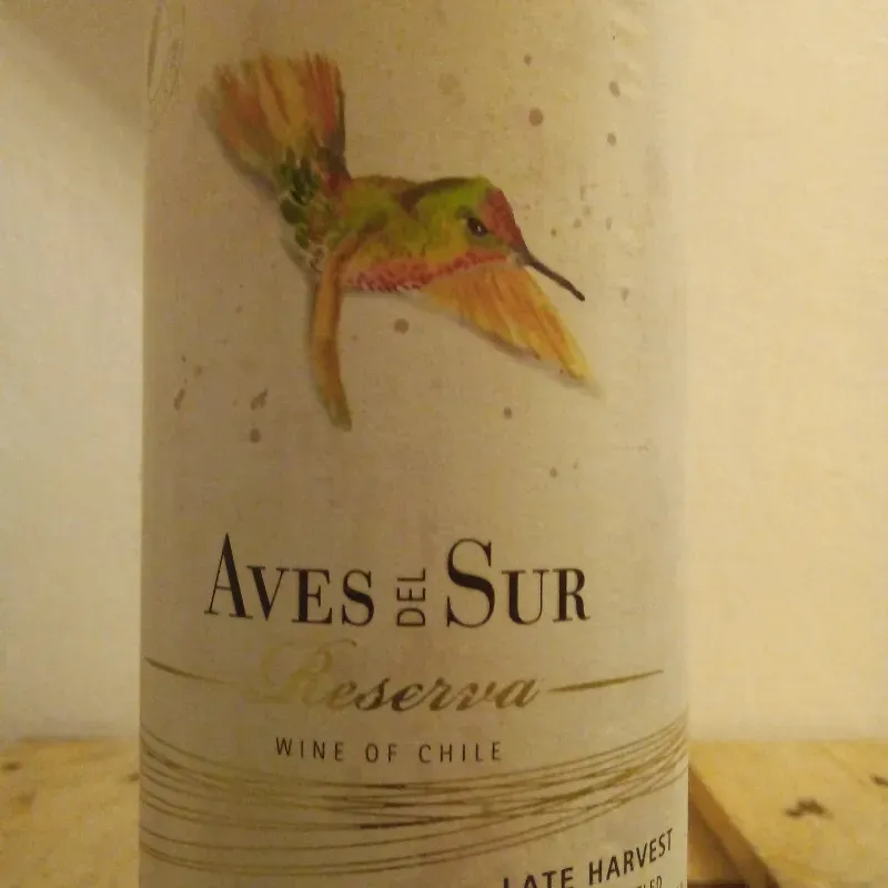 Aves del Sur. Reserva. Late harverst 