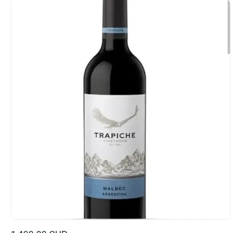 Trapiche Malbec. Del año 2022