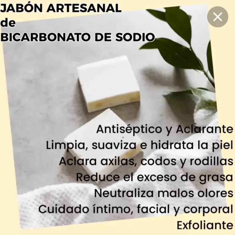 Jabón de Bicarbonato