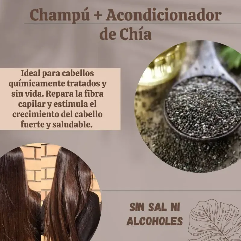 Shampoo de chia
