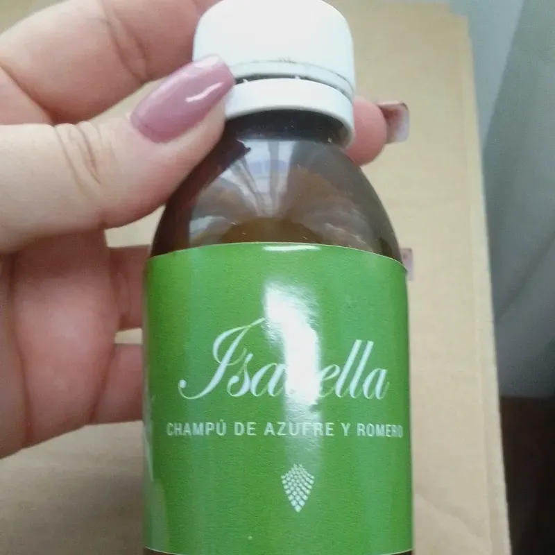 Shampoo de romero y azufre