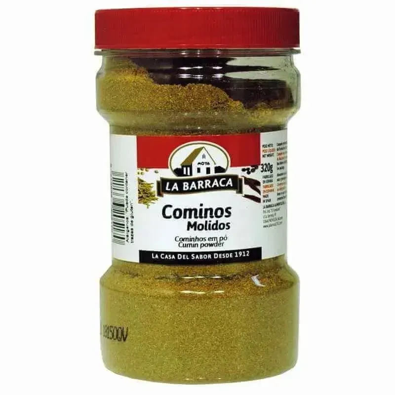 1201020 - COMINO MOLIDO POTE 320 GR LA BARRACA (CAJA DE 16 UNIDADES) - U/M: U