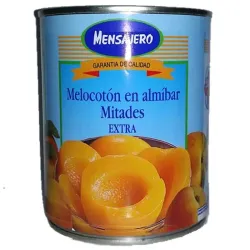 1202019 - Melocotón en Mitades en Almíbar MENSAJERO 840 g (Caja de 24 unidades) - U/M: U