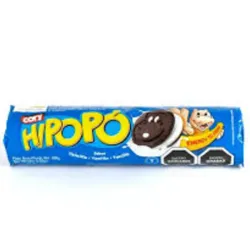 1204064 - Hipopo Galleta Rellena Sabor Vainilla (Caja con 36 unidades de 80 G c/u) - U/M: U