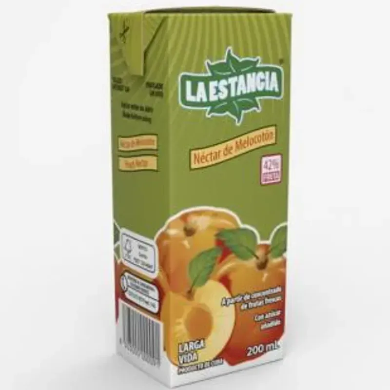 8201121 - Nectar de Melocoton 200 ml La Estancia (Cajas de 27 unidades)  - U/M: U