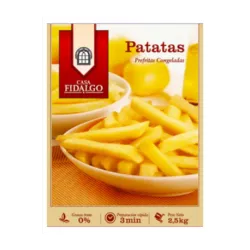 1217003 - Papas pre-fritas congeladas corte recto 9X9 mm 2,5 Kg - U/M: U