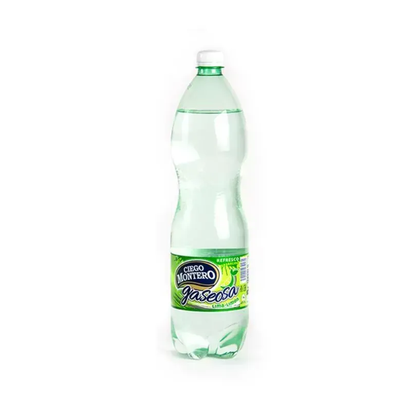 8201090 - Refresco de pomo 1500 ml Ciego Montero sabor limon - U/M: U