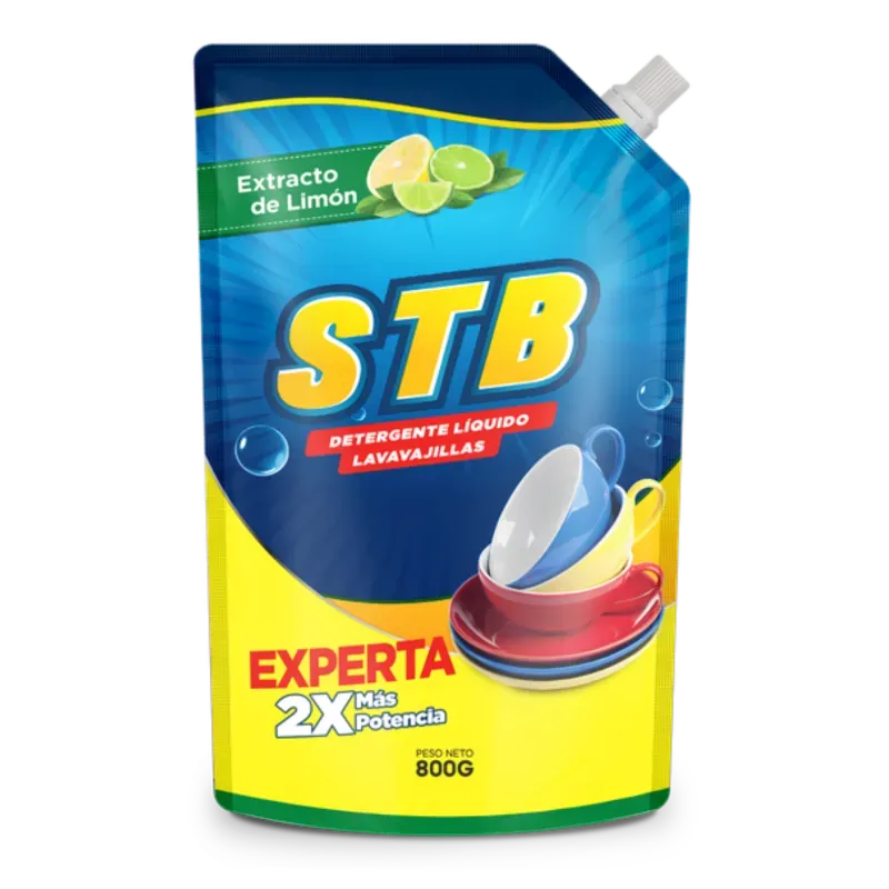 8201093 - Detergente liquido lavavajillas STB 800 g - U/M: U