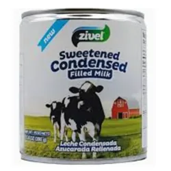 8201106 - Leche condensada Zivel 390 g (Caja de 24 unidades) - U/M: U