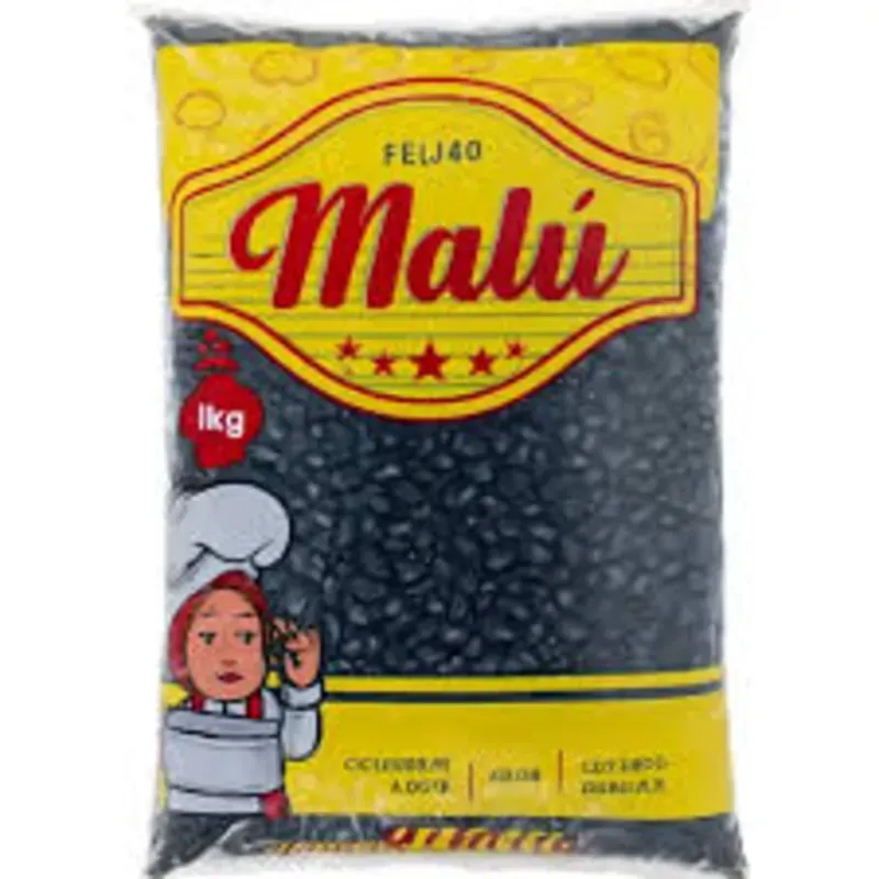 8201108 - Frijol Negro Tipo I Malu 1 Kg - U/M: U