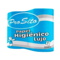 8201132 - Papel Sanitario Lujo (paquete de 4 rollos) - U/M: U