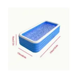 8202049 - Piscina inflable azul y blanca 319 x 170 x 70 cm - U/M: U