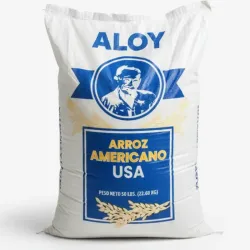 8201128 - Arroz americano Aloy en saco de 50 Lb (22.68 Kg) - U/M: U