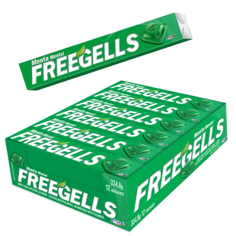 8201059 - Caramelo Freegells Menta - U/M: U
