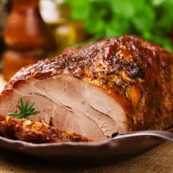 LOMO DE CERDO ASADO EN CAZUELA