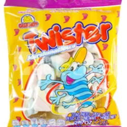 5207011 - Malvaviscos Twister Guandy 71 g (Cajas de 24 unidades) - U/M: U