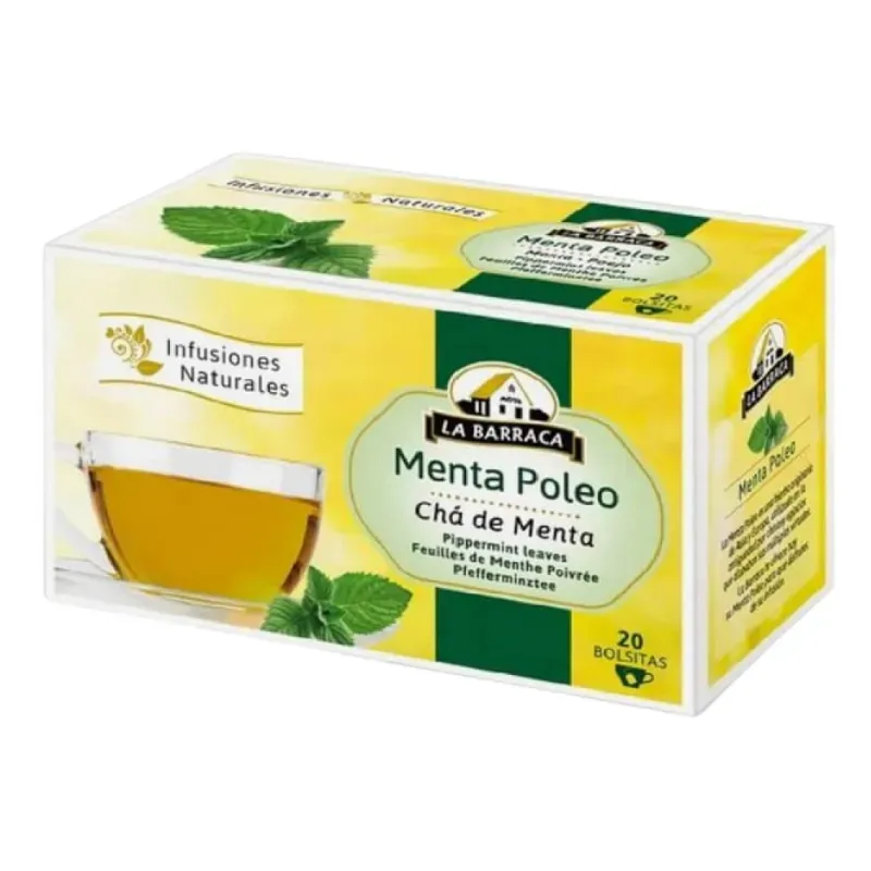 Te menta POLEO Cajita de 20 sabores 1.5 g La Barraca