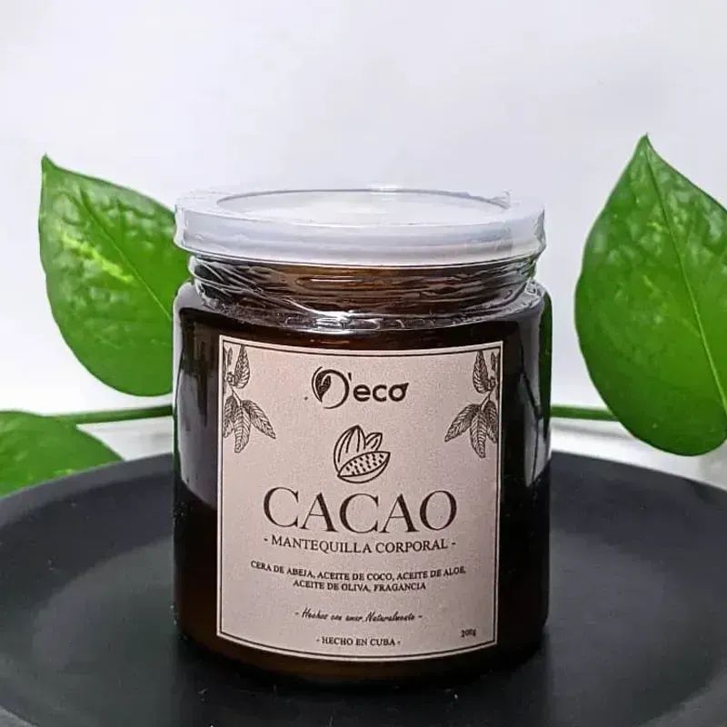 Mantequilla corporal de cacao 🥜