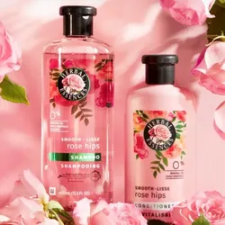 Herbal Essences Smooth Rose Hips Shampoo + Acondicionador | Cabello Suave y Sin Frizz