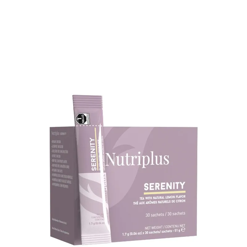 NutriPlus Serenity Farmasi | Té Instantáneo Sabor Limón para Bienestar y Relajación