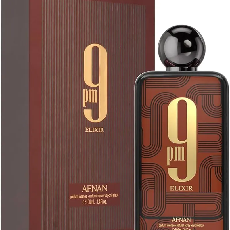 Afnan 9 PM Elixir – Extrait de Parfum Unisex 100 ml