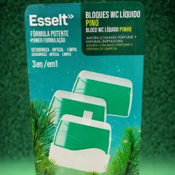 BLOQUES LIQUIDOS DE INODORO ESSELT 3en1, AROMA A PINO, LIMPIEZA Y DESODORIZACION