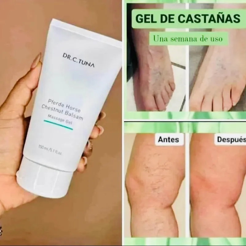 Gel de masaje de Castaña de Indias 