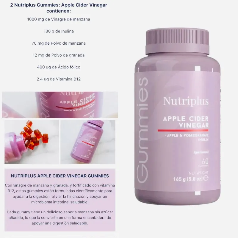 Gomitas de Vinagre de Manzana 