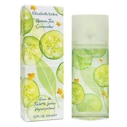 PERFUMES CREEN TEA ELIZABETH ARDEN EDT100ml, FRAGANCIA LOTUS Y CUCUMBER (para mujeres)