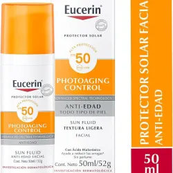 PROTECTORES SOLARES EUCERIN SPF50+, OLI CONTROL Y ANTI-EDAD