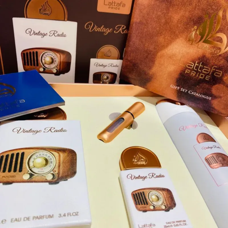 SET DE PERFUMES VINTAGE RADIO