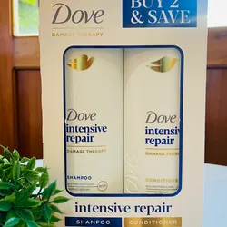 Set de shampoo y acondicionador Dove