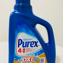 Sobre de Tide blanco y pomo Purex