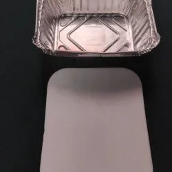 BANDEJAS DE ALUMINIO CON TAPAS