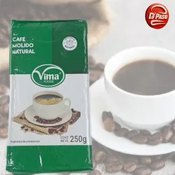 Café molido natural (marca Vima)