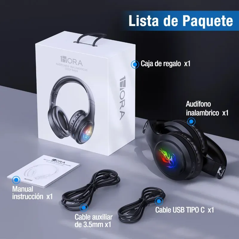 Audifonos Inalambricos Deep Bass 