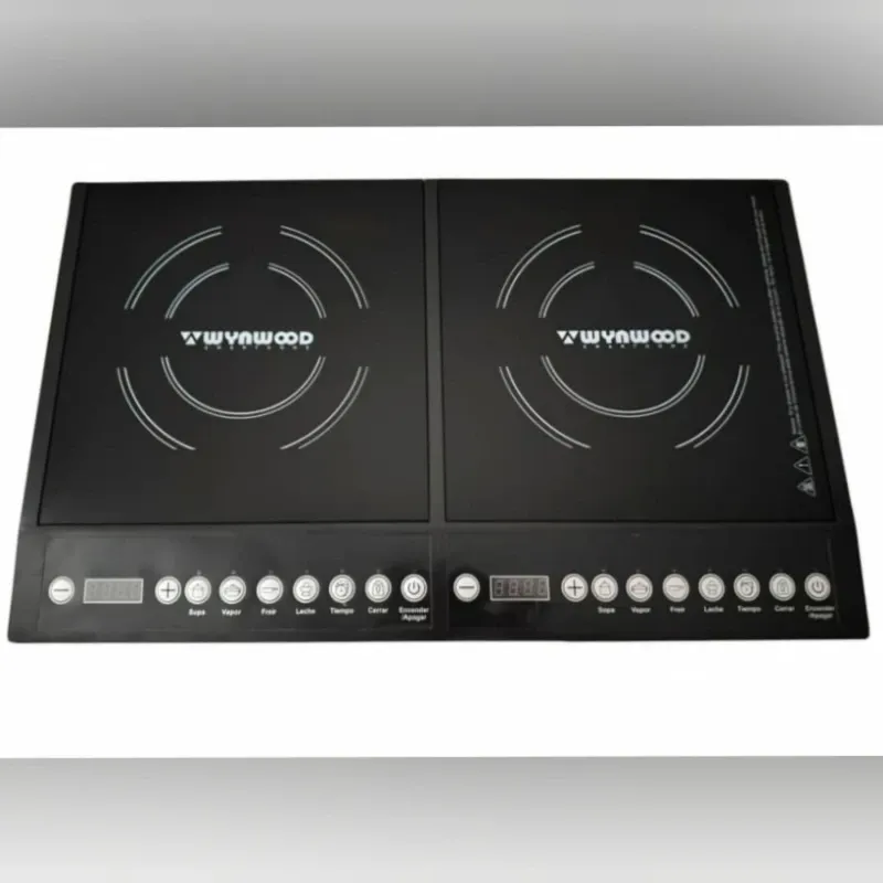 Cocina de inducción doble