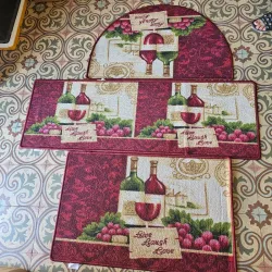 Juego de alfombra de Cocina 