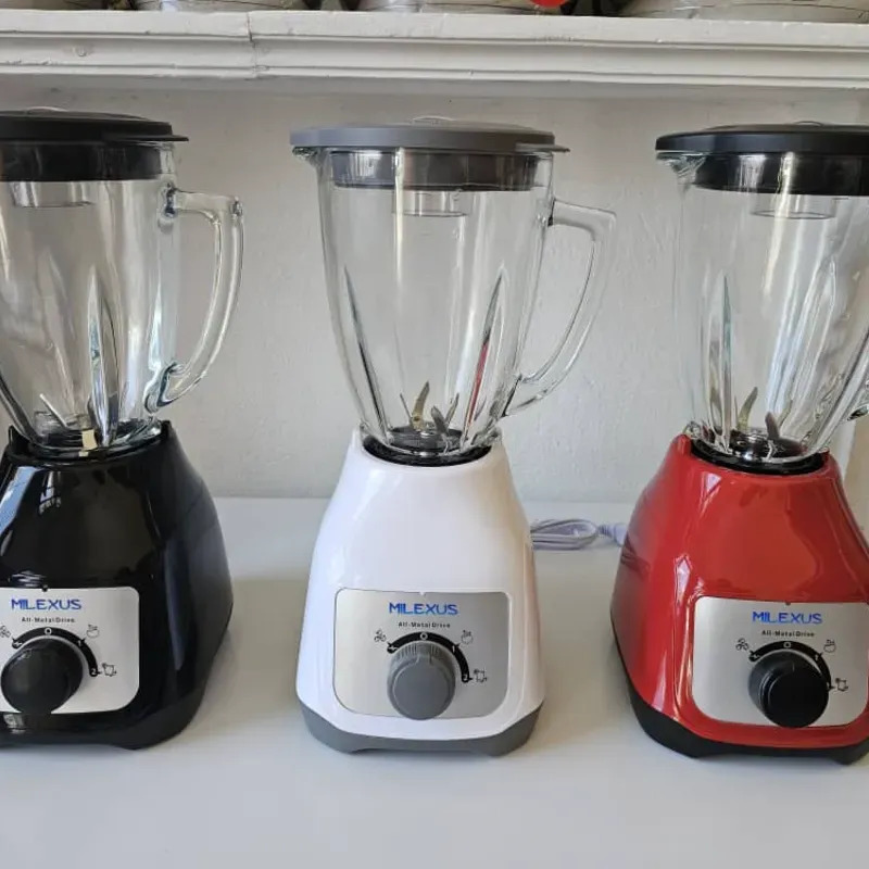 Licuadora Vaso de Cristal 