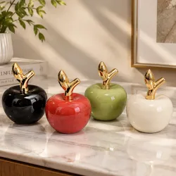 Manzana pequeña de tallo (Adornos)