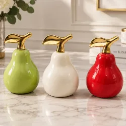Pera pequeña de tallo (Adornos)